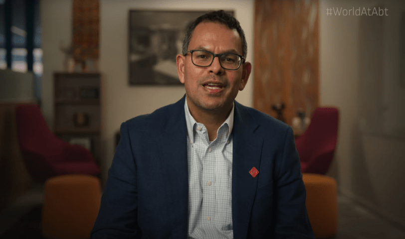 Eduardo explains the importance of Abt’s  mission which is to improve the lives of people around the world. 